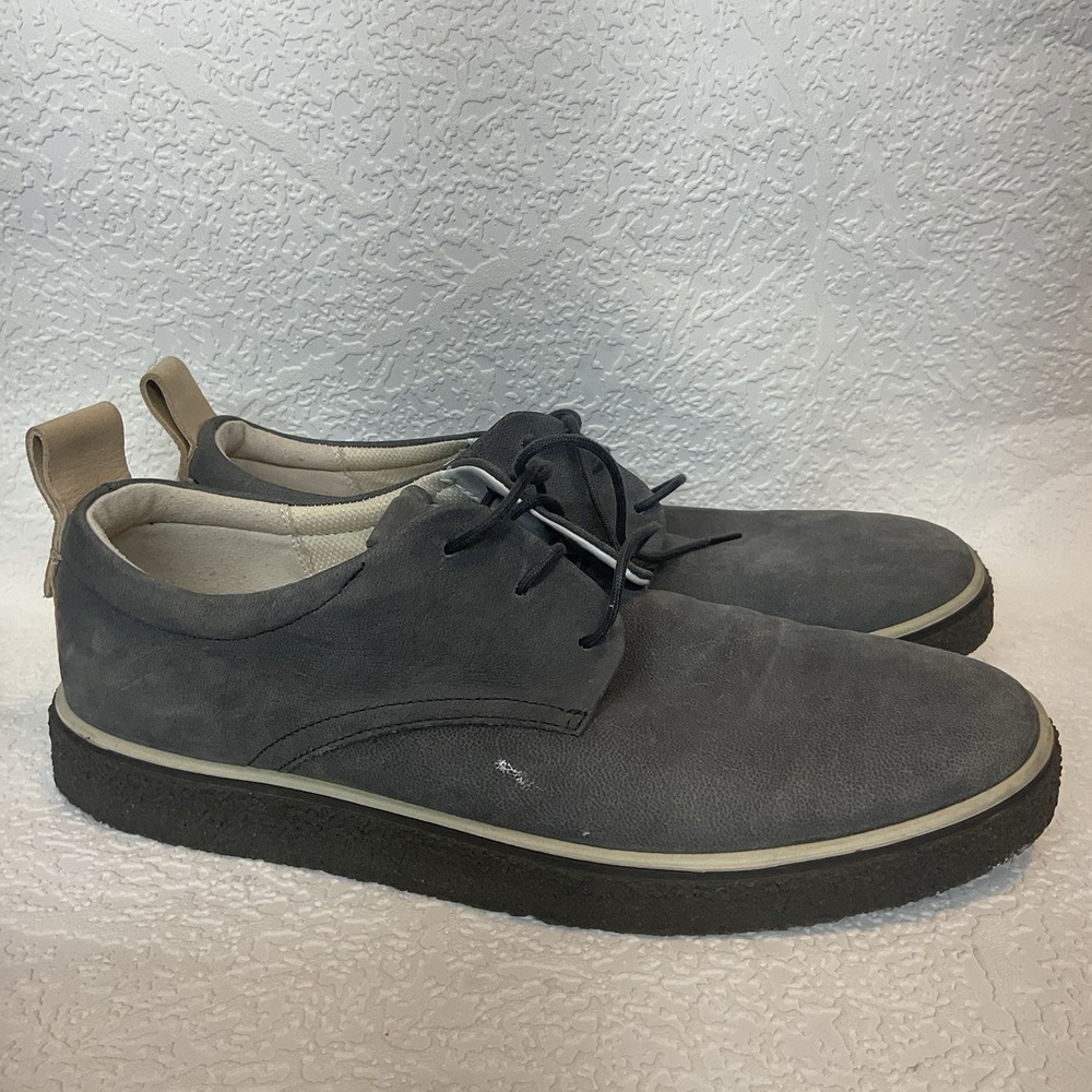 ECCO Z4411 Unisex-Adult Crepe Tray Tie Mens Size 9 Grey Oxford ‎ EU 43